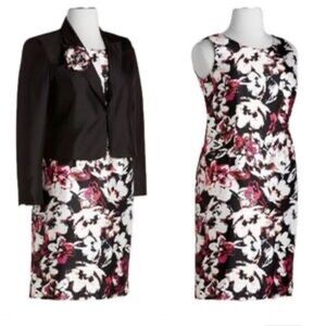 2 Piece Set❗️Jacket & Sleeveless Floral Dress!